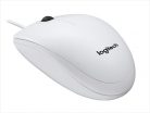 Logitech B100 Optical USB Mouse White