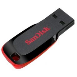 Sandisk 64GB Cruzer Blade USB 2.0 Black/Red