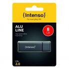 Intenso 8GB Alu-Line USB2.0 Antracite