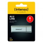 Intenso 8GB Alu-Line USB2.0 Silver