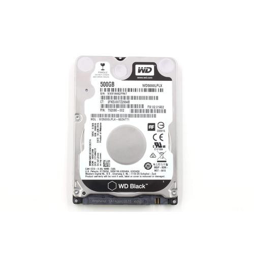 Western Digital Black winchester 2,5" SATA 500GB 7200RPM (használt)