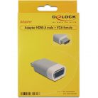 Delock HDMI -> VGA M/F adapter szürke