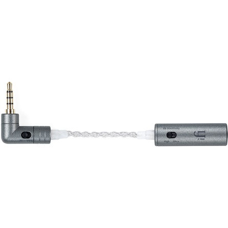 ifi Jack stereo 3,5mm (4pin) M/F zavarszűrő 0.1m ezüst