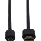 Obsbot HDMI micro D -> HDMI 1.4 M/M video kábel 1.5m fekete