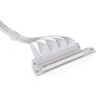 Thermaltake PCI-E 4.0 Dual 90 DegreeRiser Cable 400mm Snow/90°Adapter/White/PCI-E 4.0x16/400mm