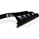 Thermaltake PCI-E 4.0 Dual 90 DegreeRiser Cable 400mm/90°Adapter/Black/PCI-E 4.0x16/400mm