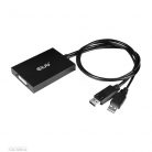 Club3D DisplayPort to Dual Link DVI-D HDCP OFF version Active Adapter M/F - Apple Cinema Kijelzőkhöz