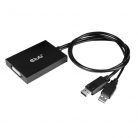 Club3D DISPLAYPORT TO DUAL LINK DVI-I DUAL LINK ACTIVE ADAPTER MAX RES 4K30HZ