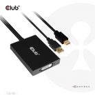 Club3D Mini DisplayPort to Dual Link DVI, HDCP ON version Active Adapter - HDCP-támogatással rendelkező kijelzőkhöz