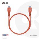 Club3D USB2 Type-C Bi-Directional USB-IF Certified Cable Data 480Mb, PD 240W(48V/5A) EPR M/M 1m / 3.23 ft