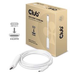   Club3D USB TYPE C 3.1 GEN 1 to HDMI 2.0 kábel 1.8 Meters/  5.9 Feet - Support 4K UHD @ 60Hz 