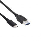 Club3D USB 3.1 Type-C to Type-A kábel 10Gbps PD 60W M/M - 1m