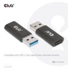 Club3D USB 3.2 Gen1 Type A to USB 3.2 Gen1 Type C Adapter M/F