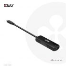 Club3D USB Gen2 Type-C to HDMI 8K60Hz or 4K120Hz HDR10+ with DSC1.2 with Power Delivery 3.0 Active Adapter M/F