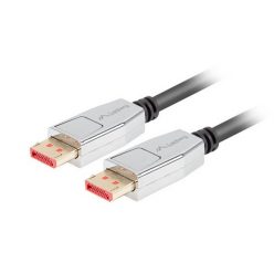 Lanberg displayport v1.4 kábel, 8K 60HZ, 1 méter, fekete