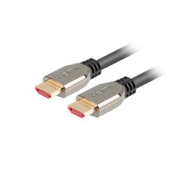 Lanberg HDMI M/M V2.1 kábel 1.8 méter, 8K@60HZ fekete