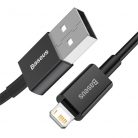 Baseus Superior Series Fast Charging Data Cable USB to iPhone 2.4A 1m gyorstöltő adatkábel, fekete