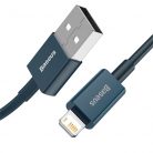 Baseus Superior Series Fast Charging Data Cable USB to iPhone 2.4A 1m gyorstöltő adatkábel, kék