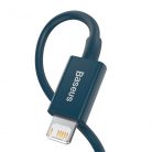 Baseus Superior Series Fast Charging Data Cable USB to iPhone 2.4A 1m gyorstöltő adatkábel, kék