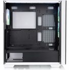 Thermaltake Divider 370 TG Snow ARGB táp nélküli ablakos Full Tower szám.géph. fehér-fekete (bontott,sérült csomagolás)