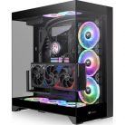 Thermaltake CTE E550 TG Black táp nélküli Mid Tower számítógépház fekete