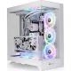 Thermaltake CTE E550 TG Snow White táp nélküli Mid Tower számítógépház fehér