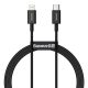 Baseus Superior Series Fast Charging Data Cable Type-C to iPhone PD 20W 1m gyorstöltő adatkábel, fekete