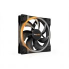 Be Quiet! Cooler 14cm - LIGHT WINGS 140mm PWM (RGB, 1500rpm, 23,3dB, fekete)