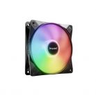 Be Quiet! Cooler 12cm - LIGHT WINGS LX 120mm PWM (RGB, 1600rpm, 25,5dB, fekete)