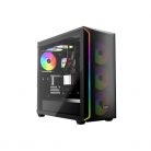 Be Quiet! Cooler 12cm - LIGHT WINGS LX 120mm PWM (RGB, 1600rpm, 25,5dB, fekete)