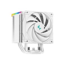   DeepCool CPU Cooler - AK500S Digital WH (28 dB; max, 117,21 m3/h; 4pin csatlakozó, 5 db heatpipe, 12cm, PWM, fehér)