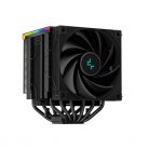 DeepCool CPU Cooler - AK620 Digital (28 dB; max, 117,21 m3/h; 4pin csatlakozó, 6 db heatpipe, 2x12cm, PWM)