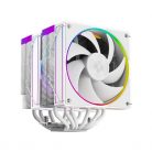 ID-Cooling CPU Cooler - FROZN A620 ARGB WHITE (29,9dB; max 132,52 m3/h; 4Pin csatlakozó, 6 db heatpipe, 2x12cm, PWM)