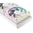 ID-Cooling CPU Water Cooler - Space SL360 WHITE (25dB; max. 132,52 m3/h; 3x12cm, A-RGB LED, fehér)