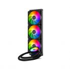 ID-Cooling CPU Water Cooler - ZOOMFLOW 360 XT V2 (25dB; max. 115,87 m3/h; 3x12cm, A-RGB LED)