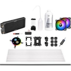   Thermaltake Pacific C240 DDC Hard Tube processzor vízhűtő  kit fekete