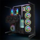 Thermaltake Riing Quad 12 rendszerhűtő ventilátor RGB