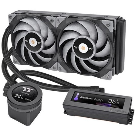 Thermaltake Floe RC Ultra 240 CPU & Memory AIO processzor vízhűtő kit fekete