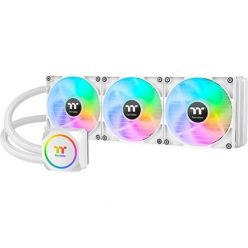   Thermaltake TH420 ARGB Sync All-In-One Snow Edition processzor vízhűtő fehér