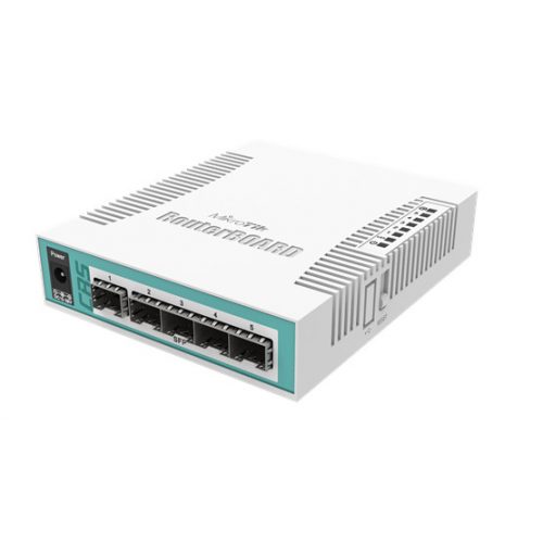 MikroTik CRS106-1C-5S asztali switch