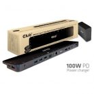 Club3D USB 3.2 GEN 1 TYPE C TRIPLE DISPLAY DYNAMIC PD TÖLTŐ - 100W