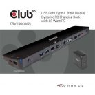 Club3D USB 3.2 GEN 1 TYPE C TRIPLE DISPLAY DYNAMIC PD TÖLTŐ - 65W