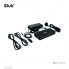 Club3D DisplayPort/HDMI KVM Switch/Dock 4K60Hz For USB Type-C kimenet