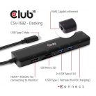 Club3D USB-C 7in1 Hub HDMI 4K60Hz SD TF Card slot 2x USB-A + USB-C PD RJ45