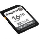 Kingston 16GB Industrial -40C to 85C UHS-1 Class10 U3 V30 A1 SDXC memóriakártya