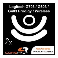   Corepad Skatez PRO 107 Logitech G703 / G603 Lightspeed / G403 HERO / G403 Prodigy / G403 Prodigy Wireless egértalp