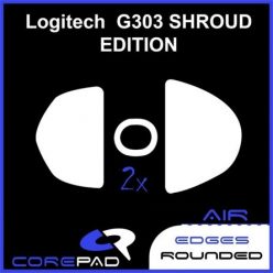   Corepad Skatez AIR 611 Logitech G303 Shroud Edition gaming egértalp