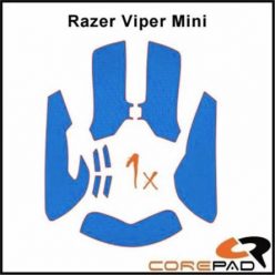   Corepad Mouse Rubber Sticker #734 - Razer Viper Mini gaming Soft Grips kék