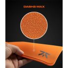 Fnatic Gear DASH2 MAX XL gaming egérpad narancssárga