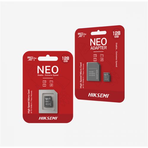 Hikvision HIKSEMI MicroSD kártya - NEO 32GB microSDHC™, Class 10 and UHS-I, TLC  + Adapter